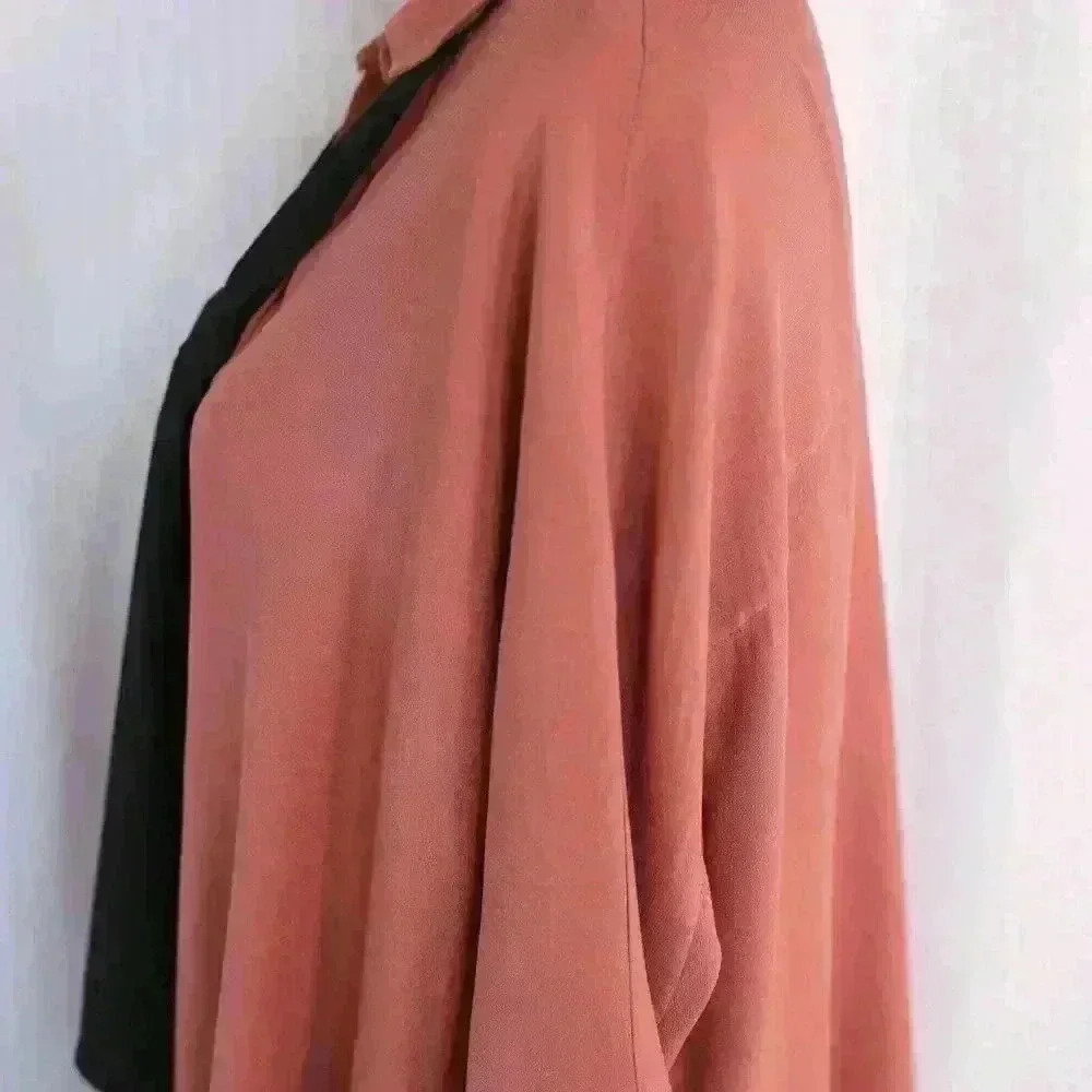 Zara Trafaluc Collection Size S Rust Color Short … - image 7